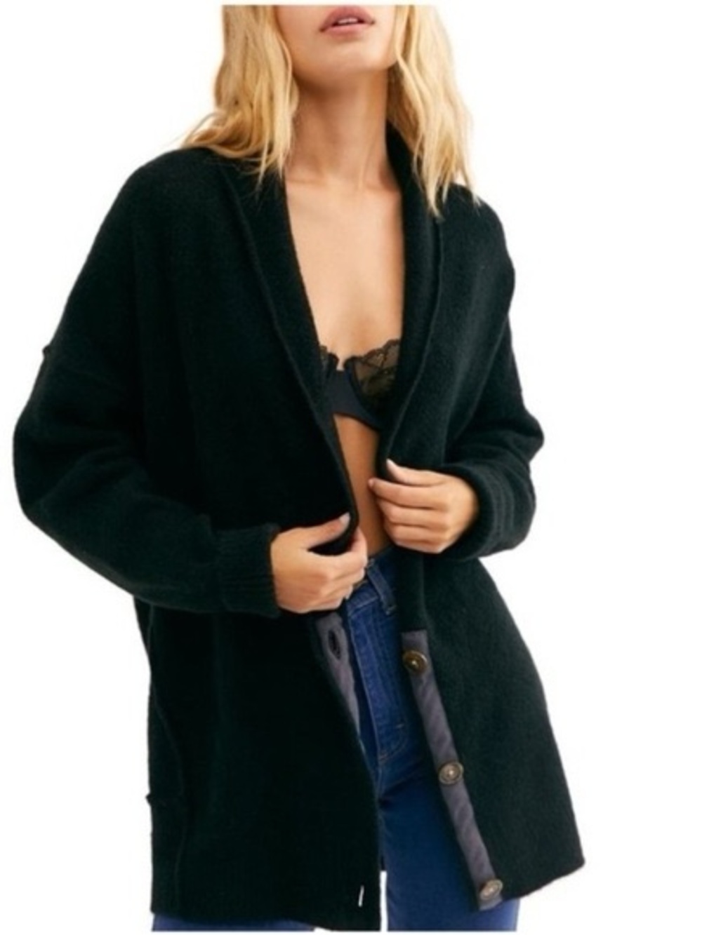 Free People Eucalyptus Cardigan